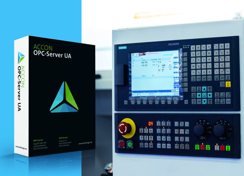ACCON-OPC-Server UA now with SINUMERIK support Delta Logic releases new version 1.1